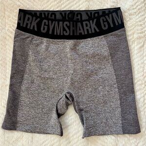 Gymshark Seamless High-Rise Gray Bike Shorts
